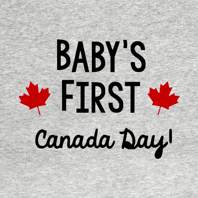 baby's first canada day! by Dieowl